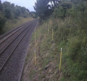 倾斜米试验为苏格兰铁路提供山体滑坡保护