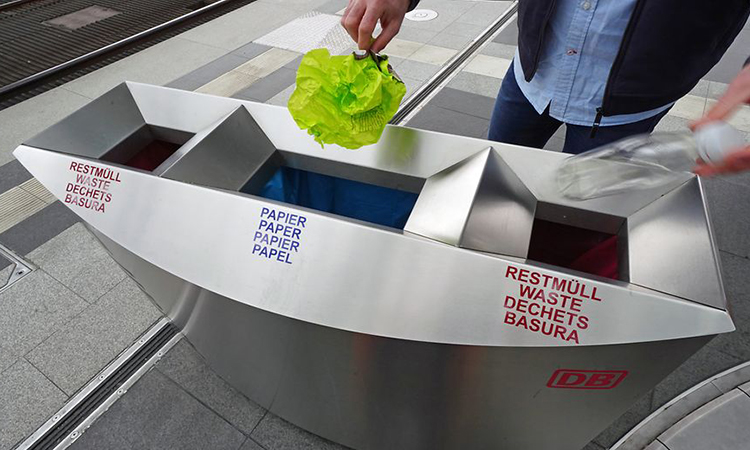 Deutsche Bahn推出了新的废物减少措施
