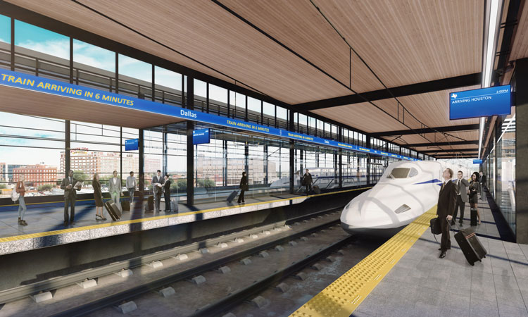达拉斯-休斯顿高铁项目签署里程碑式协议