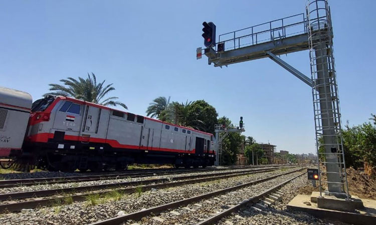 在Beni Suef-Assuyt线的Quseia Sector上安装了信号设备