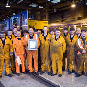 北方铁路在希顿列车保养维修站的团队获得了RISAS认证
