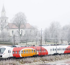 阿尔斯通向Östgötatrafiken提供三次火车