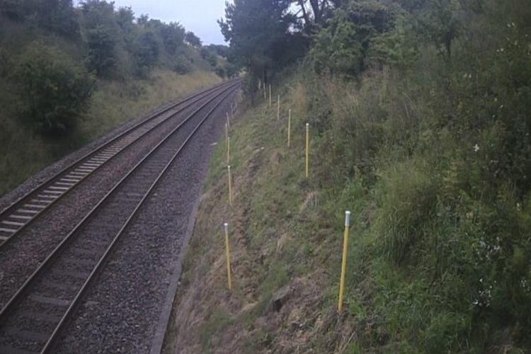 倾斜米试验为苏格兰铁路提供了滑坡保护