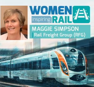 妇女鼓舞人心的铁路：带有Maggie Simpson，铁路货运集团的问答