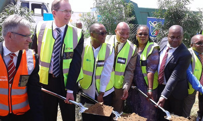 阿尔斯通合资企业开始建设南非郊区火车制造基地