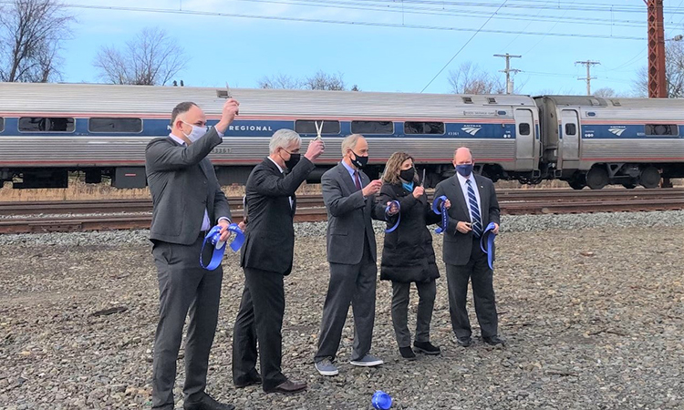 Amtrak在威尔明顿和纽瓦克之间完成了7120万美元的容量项目