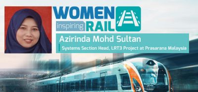 女性激励铁路:与Azirinda Mohd Sultan问答，马来西亚铁路公司系统部门负责人