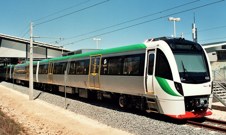 庞巴迪公司庆祝b系列列车最终交付澳大利亚珀斯