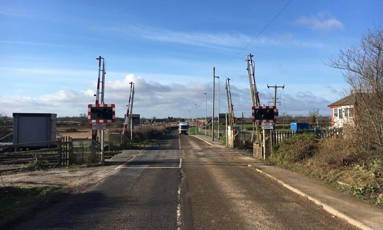 Level crossing improvement work begins in Leicestershire, UK