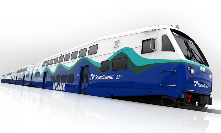 庞巴迪公司收到美国西海岸双层通勤轨道车订单