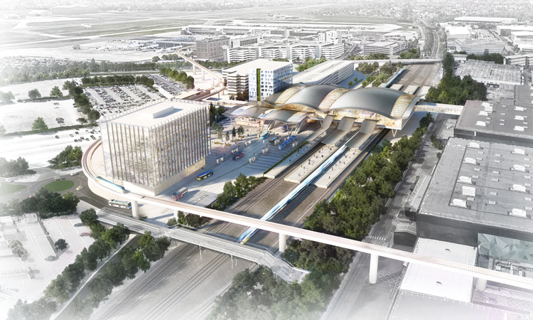 伯明翰国际车站改造方案进入新的设计阶段