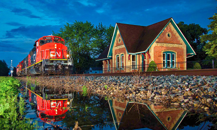 美国国家铁路公司在密歇根的机车