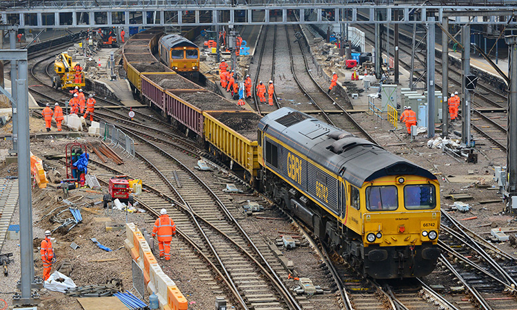 GB铁路货运支持铁路网东海岸升级的工作