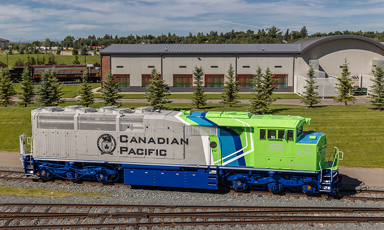 加拿大太平洋公司(CP)的H20EL氢机车