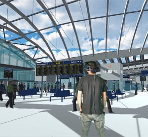 HS2使用虚拟现实将未来的旧橡木共同站带到生机