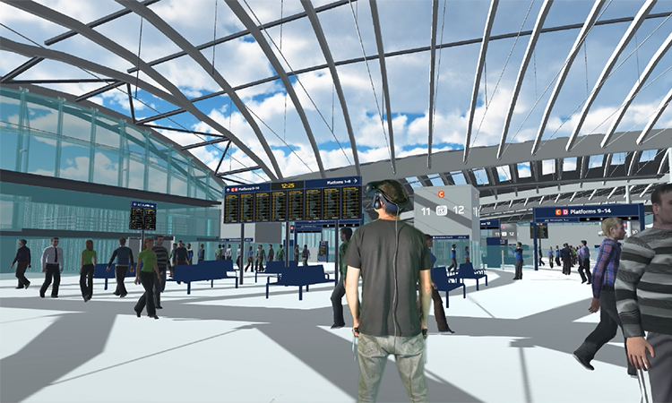 HS2使用虚拟现实将未来的Old Oak Common车站带入生活