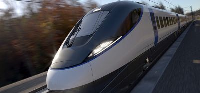 HS2列车的早期可视化图