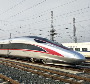 中国标准高速列车从庞巴迪运输