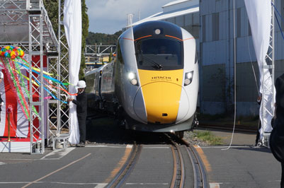 日立为英国城际快车计划推出列车