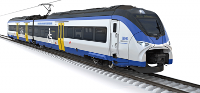 东勃兰登堡铁路网接收了31列纯电动列车