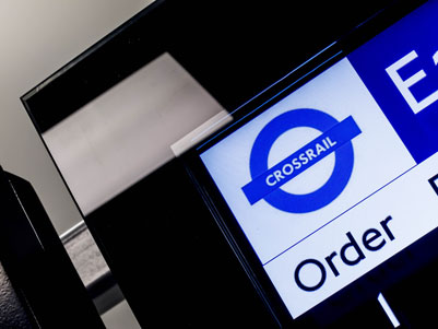 Infotec创建Crossrail乘客信息显示器