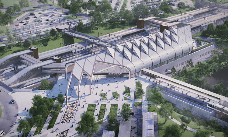 HS2的Solihull Interchange Station获得计划批准