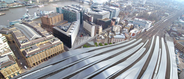 拟建的伦敦桥车站的CGI