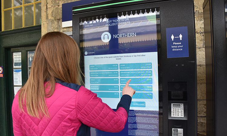 北方在400多个地方安装了新的自动售票机