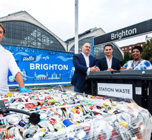 GTR在布莱顿火车站发起新的回收倡议