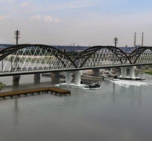 门桥更换工程开始发展