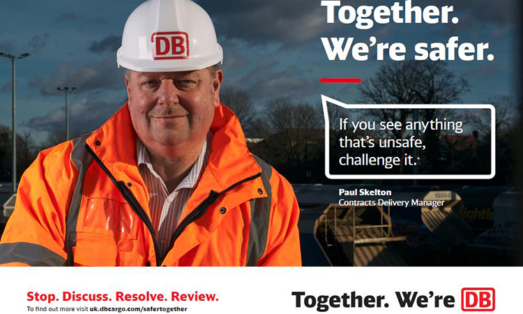 DB Cargo UK的安全海报