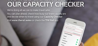 威尔士交通部推出列车运力检查系统，以确保保持社交距离