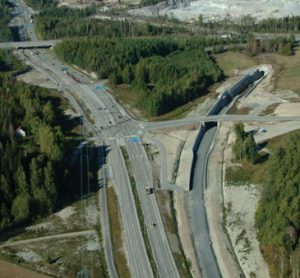 芬兰萨维奥隧道的南入口
