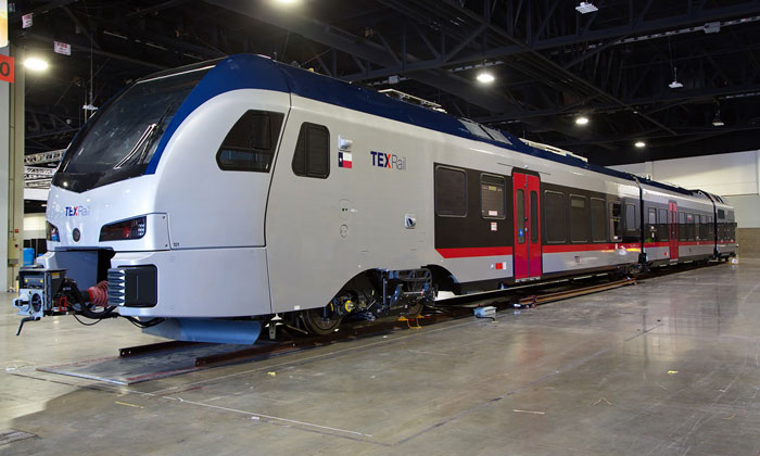 TEXRail:一辆时髦的新型火车抵达德克萨斯州北部