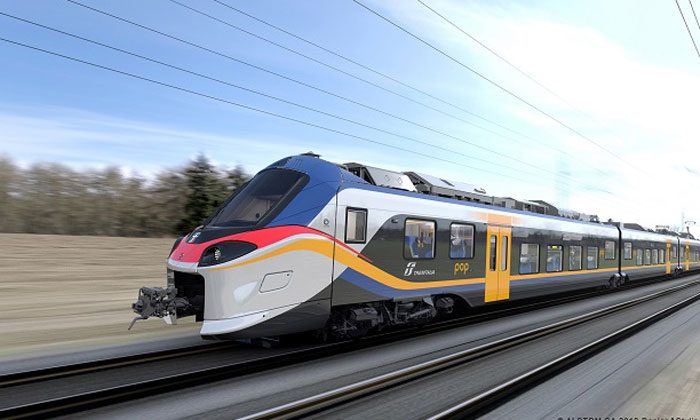 意大利铁路公司订购了54辆Coradia Stream“流行”列车