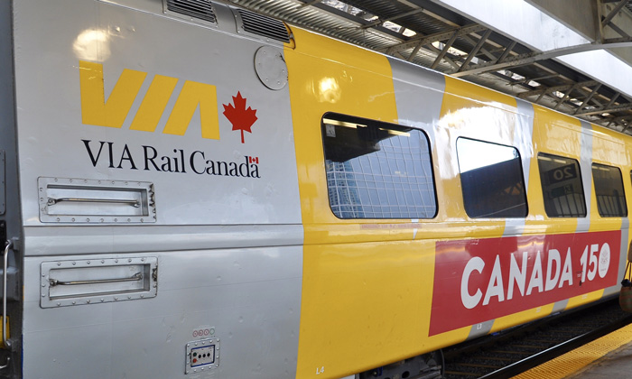 加拿大VIA铁路有史以来最高的月份收入