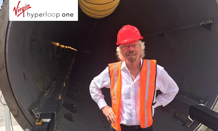 维珍集团投资Hyperloop One建立合作伙伴关系