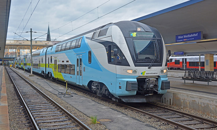 WESTbahn委托Stadler的双层KISS列车