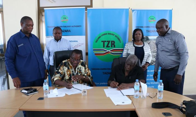 坦赞铁路与赞比亚CBU签署商业合作伙伴协议