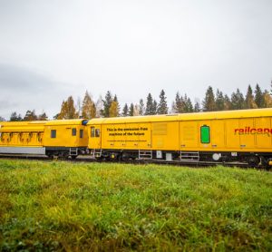 ABB贡献了世界上第一辆零排放轨道维修车辆
