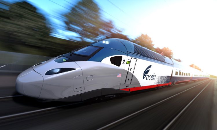 Amtrak奖项合同恢复Acela高速列车维护设施