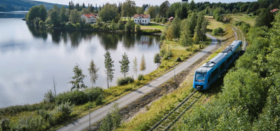 Alstom的Coradia Ilint Hydrogen Train使其瑞典首次亮相