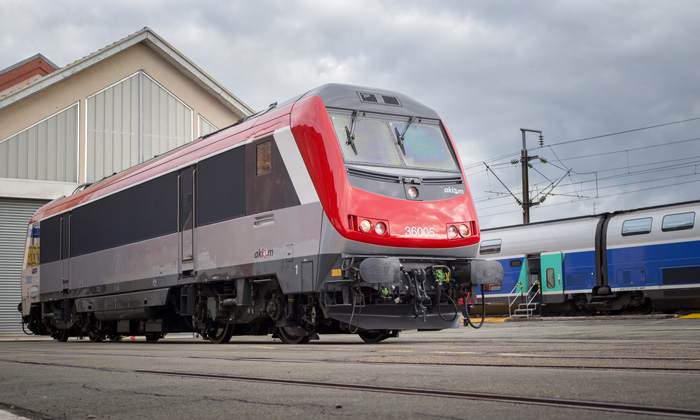 Alstom将第一个改进的BB36000机车提供给Akiem