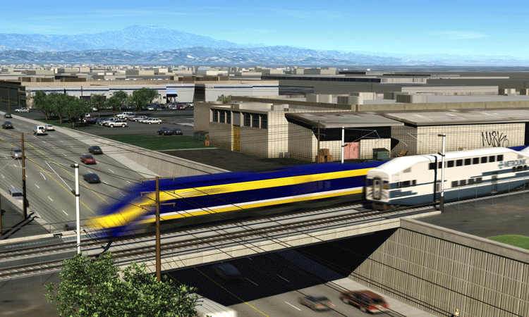 加州高速铁路