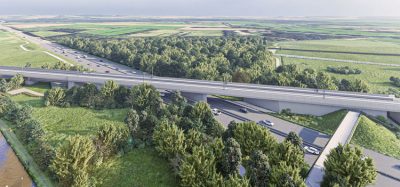 HS2将在高速公路上开创英国首个“箱滑”桥