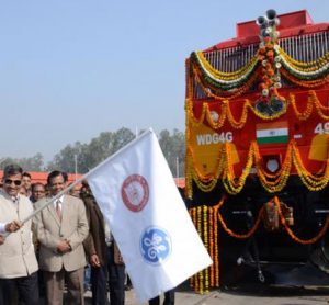 印度铁路公司从通用电气运输公司接收首批两台机车