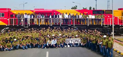 Indian Railways' Wabtec locomotive delivery