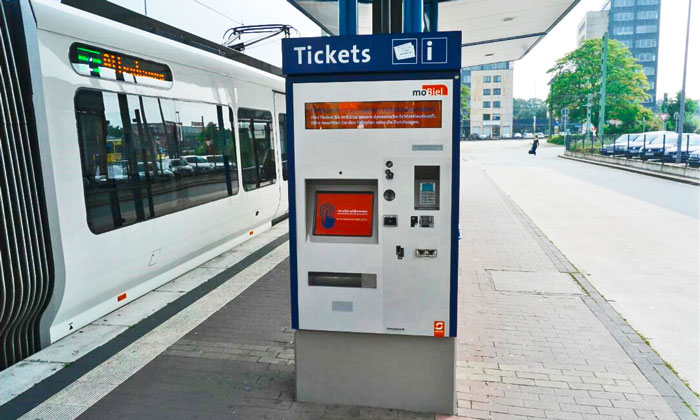 moBiel公司推出Scheidt & Bachmann公司的新自动售票机