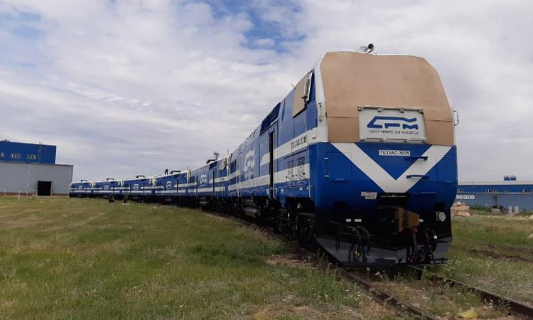 新的机车车辆抵达摩尔多瓦，在CFM的网络上运行