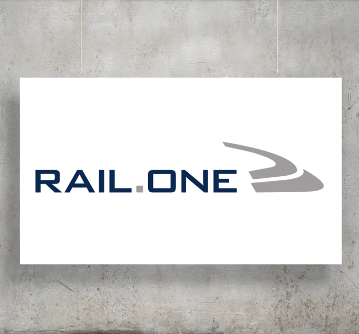 铁路。ONE logo
